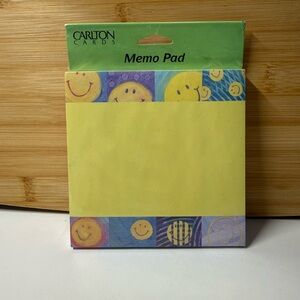 Carlton Cards White Notepad with Decorative Sheets